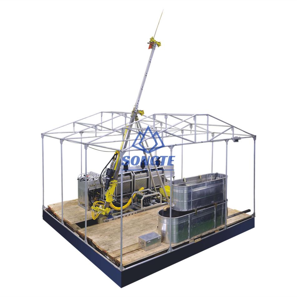 SC-600P Portable Full Hydraulic Core Drilling Machine 600m Wire-line Coring