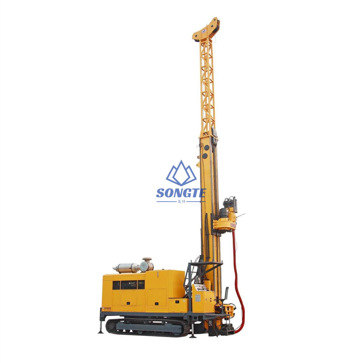 SCF-8 Full Hydraulic Crawler Core Drilling Rig For Exploration and ...