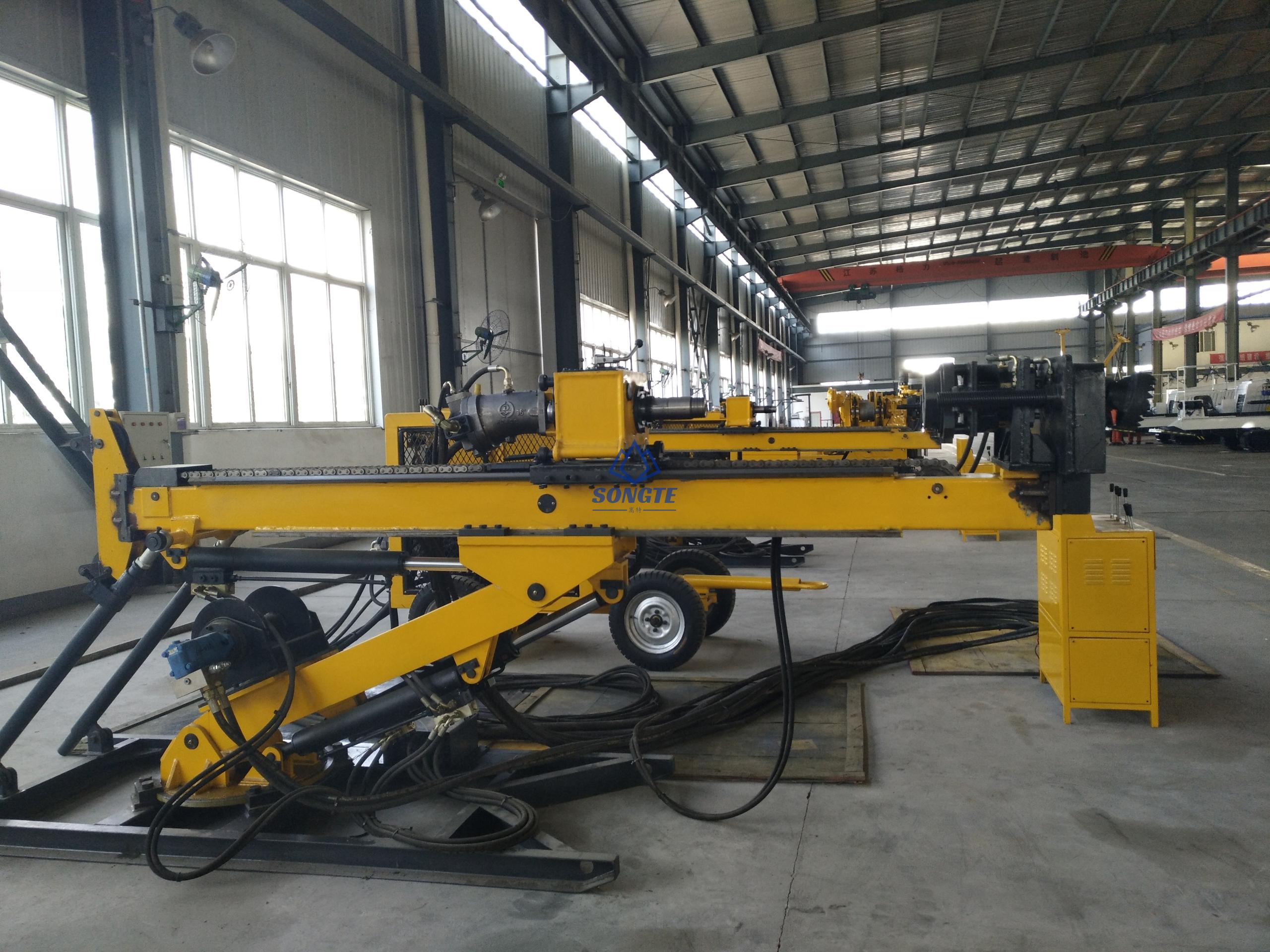 T Mse Rig SCU-4A Full Hydraulic Underground Core Drilling Rig For Mineral ...