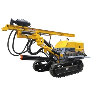 SD-140YA Crawler Type Multifunctional DTH Drilling Rig 60m Borehole Drilling