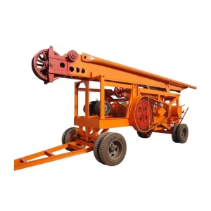 SP-8A Cable Percussion Drilling Rig For Large Boreholes 300m