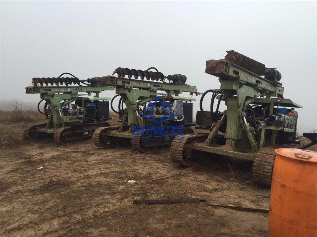 Spv Mining Rig Screw Pile Driver SPV-130Y Photovoltaic Drilling Rig - Songte The ...