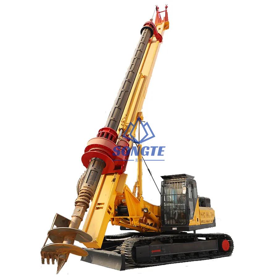 Hydraulic Rotary Piling Machine For Bored Piles 25m SR 825 Songte The Hydraulic Rotary Piling Machine For Bored Piles 25m SR 825 Songte The