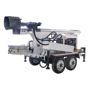 160m Trailer Type Water Well Drilling Rig (SW-160L)