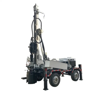 270m Trailer Water Well Drilling Rig For Drinking Water (SW-270L)