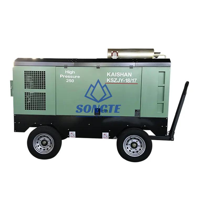 Compresseur d’air à vis diesel KSZJ spécialement conçu pour le forage de puits profonds