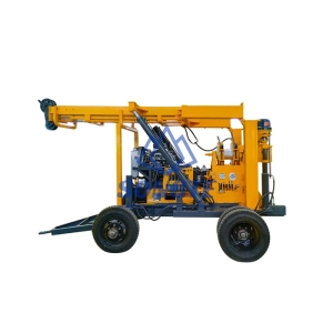 300m Trailer Mounted Hydraulic Well Drilling Machine (SW-3)