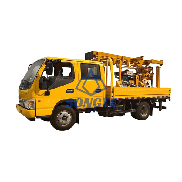 Small Rig Hub 200m Small Truck Mounted Water Drilling Rig (SW-200TJ) - Songte The ...