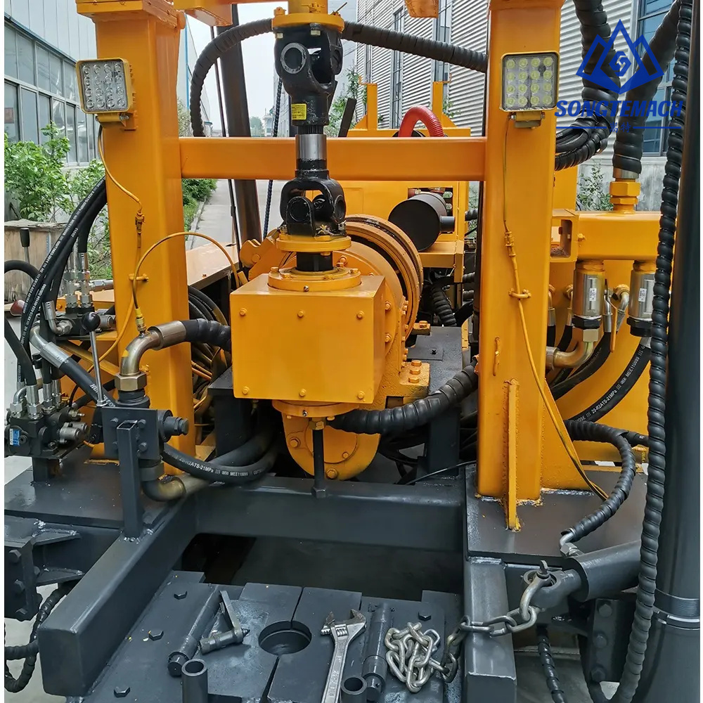 SW-280J Top Drive Drill Machine For Water Well & Geology Exploration ...